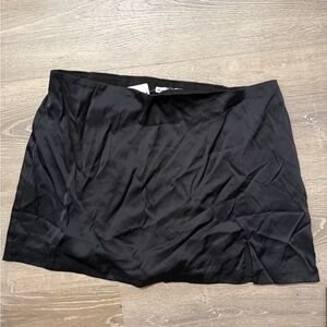 Abercrombie & Fitch Black Silky Skirt